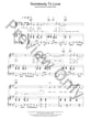 Somebody to Love piano sheet music cover